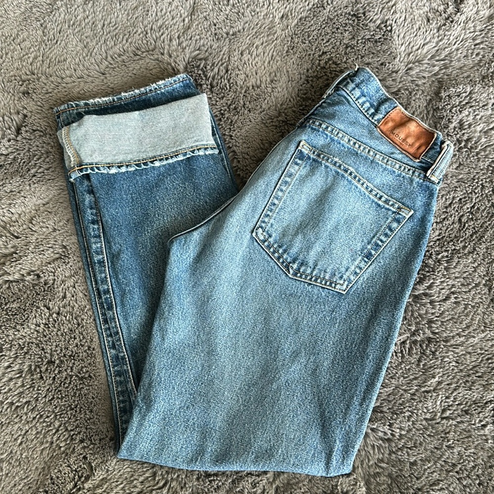 MOUSSY Vintage Foxwood Straight Leg Jean, Size 27! Like new!